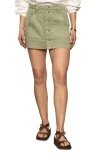 Sanctuary All Buttoned Up Denim Miniskirt