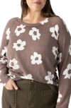 Sanctuary All Day Long Floral Cotton Blend Sweater