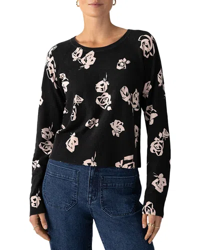 SANCTUARY ALL DAY LONG PRINTED SWEATER