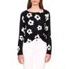 Sanctuary All Day Long Printed Sweater In Flower Pop