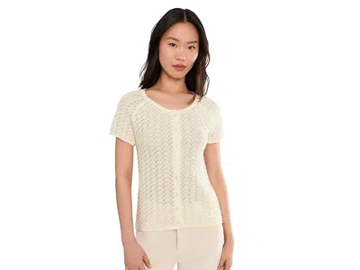 Sanctuary All In Pointelle Top In Collagen In Multi