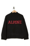 Sanctuary Alpine Mock Neck Sweater In Black