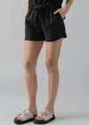 Sanctuary Daylight Linen Blend Shorts In Black