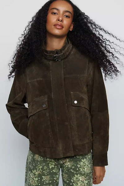 Sanctuary Amerex Jenelle Suede Jacket In Multi