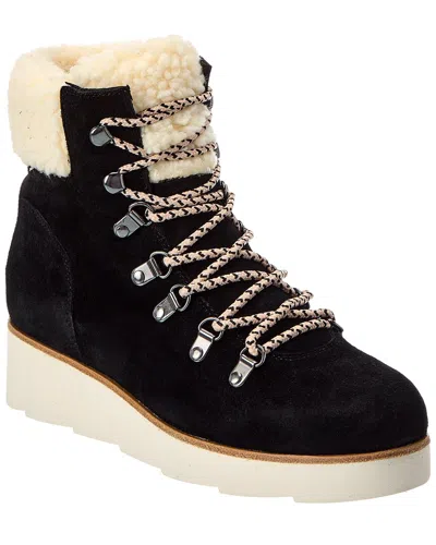 Sanctuary Apres Suede Bootie In Animal Print