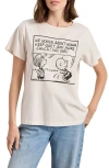 Sanctuary Aren't Gonna Keep Quiet Tee In Neutral