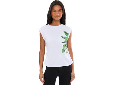 Sanctuary Artist Muscle Tank Top In White