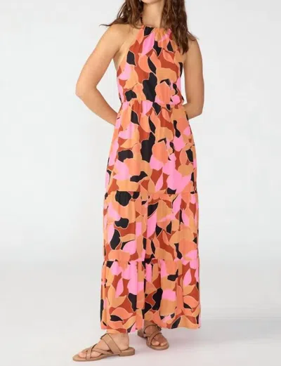 SANCTUARY BACKLESS MAXI DRESS IN SOLAR POWER