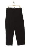 Sanctuary Baggy Cargo Barrel Cover-up Pants In Black