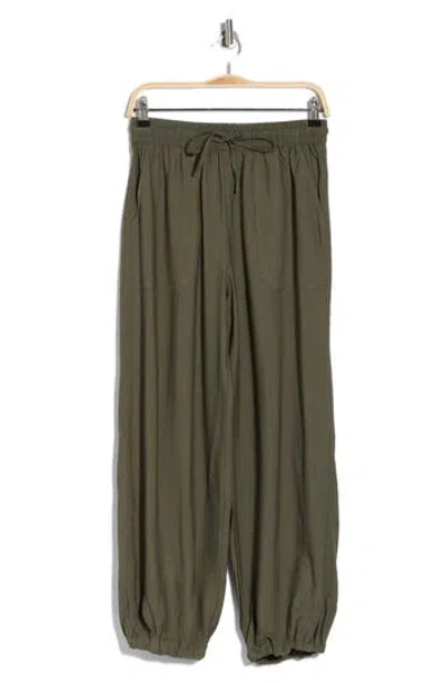 Sanctuary Balloon Leg Pants In Green