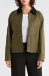 Sanctuary Barn Jacket In Green