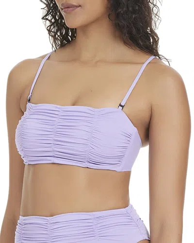 Sanctuary Beach Goddess Bandeau Top In Purple