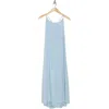 Sanctuary Beach Sleeveless Cover-up Midi Dress In Blue