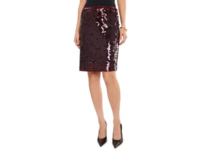 Sanctuary Best Pailette Skirt Women's Skirt Bordeaux: Md (us 8), Polyester In Burgundy