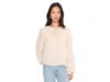 Sanctuary Better Days Ruffle Top In Neutral