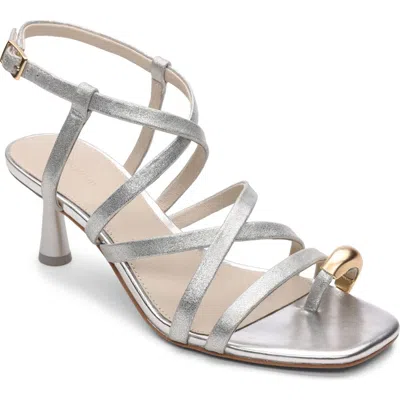 Sanctuary Beyond Strappy Sandal In Metallic