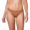 Sanctuary Bikini Bottom Women's Brown Stretch Swimwear Hipster Jdm1062 In Brown