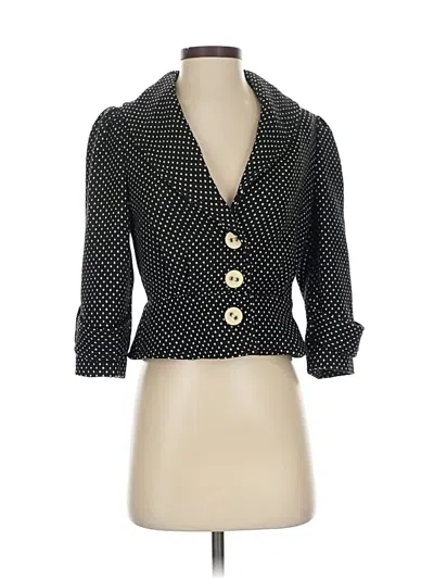 Pre-owned Sanctuary Blazer Jacket In Black