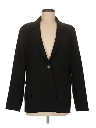 Pre-owned Sanctuary Blazer Jacket In Black