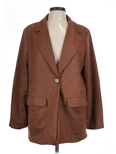 Pre-owned Sanctuary Blazer Jacket In Brown