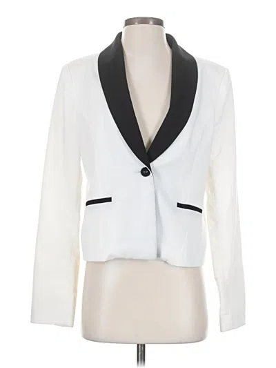 Pre-owned Sanctuary Blazer Jacket In White