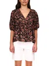 Sanctuary Bloom Blouse In Dusk Floral In Multi