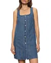 Sanctuary Blossom Denim Mini Dress In Happy Hour