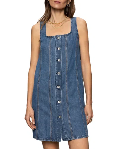 Sanctuary Blossom Denim Mini Dress In Happy Hour