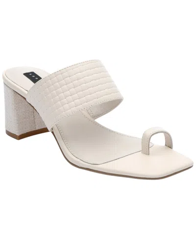 Sanctuary Bold Leather Sandal In White