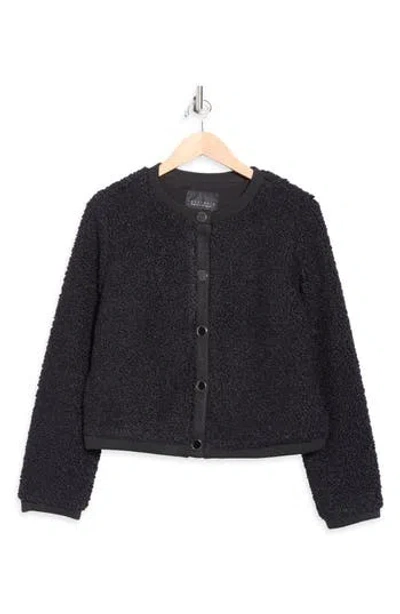 Sanctuary Bouclé Jacket In Black