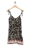 Sanctuary Boxy Beach Cover-up Dress In Black