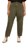 Sanctuary Boyfriend Ankle Utility Pants In Green