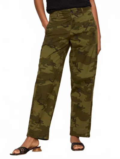 Sanctuary Boyfriend Cruiser Cargo Pant In Rambler Camo In Multi