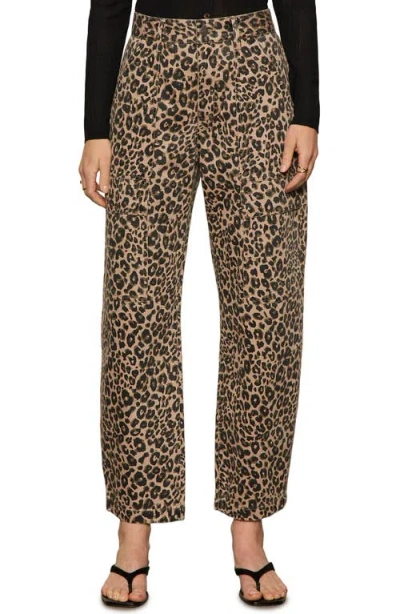 Sanctuary Boyfriend High Waist Ankle Utility Pants In Multi