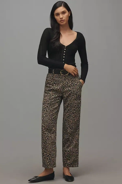 Sanctuary Boyfriend Utility Pants In Neutral