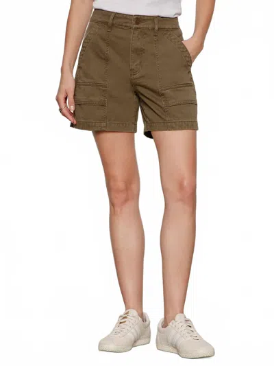 Sanctuary Boyfriend Utility Short In Burnt Olive In Brown