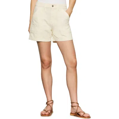 Sanctuary Boyfriend Utility Shorts In Neutral