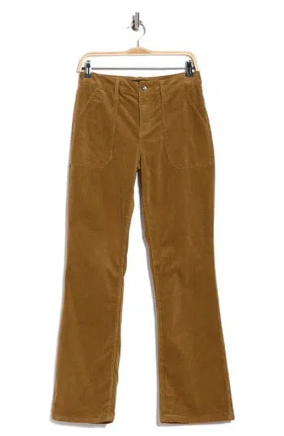 Sanctuary Braxton Corduroy Bootcut Pants In Butternut Brown