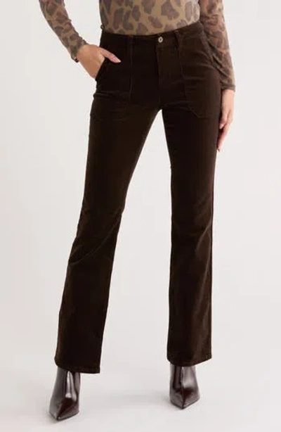 Sanctuary Braxton Corduroy Bootcut Pants In Chip