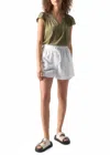 Sanctuary Breezy Pull On Short In White In White