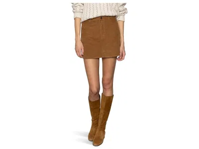 Sanctuary Briar Corduroy Mini Skirt In Brown