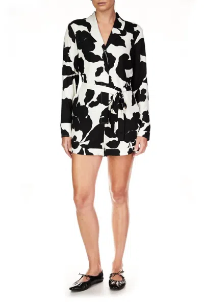 Sanctuary Bring It On Romper In Spring Shadow In Black