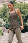 Sanctuary Brook Bootcut Pants In Green