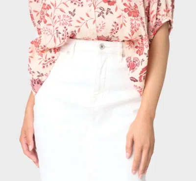 Sanctuary Bubble Sleeve Boho Blouse In Pacific Light In Multi