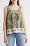 Sanctuary Button Back Sleeveless Top