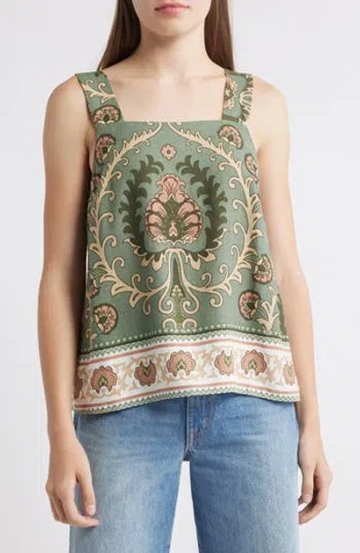 SANCTUARY SANCTUARY BUTTON BACK SLEEVELESS TOP