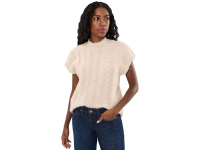 Sanctuary Cable Sweater Shell Women's Sweater Light Goldie: Md (us 8), Acrylic/nylon/polyester