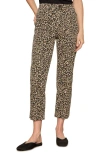 Sanctuary Cadence '90s Raw Hem Crop Straight Leg Jeans In Neutral