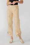 Sanctuary Cali Straight Leg Crop Cargo Pants In Multi