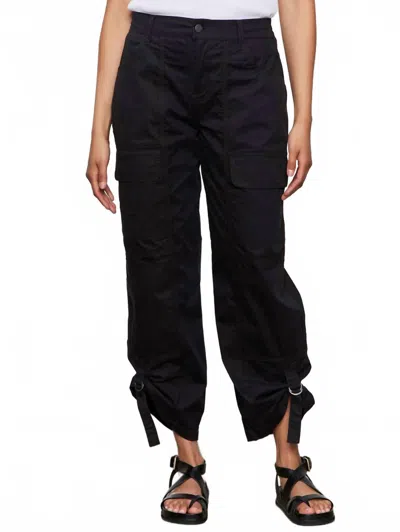Sanctuary Cali Cargo Standard Rise Pants In Black